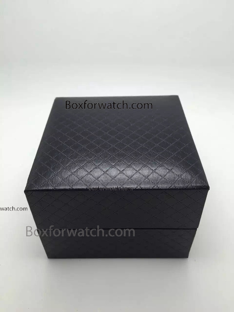 High Quality Black Leather Watch box - Replacement Box For Sale